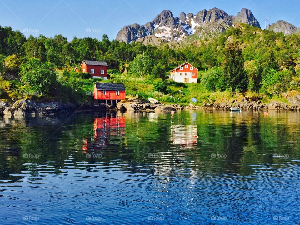 Lofoten islands. 