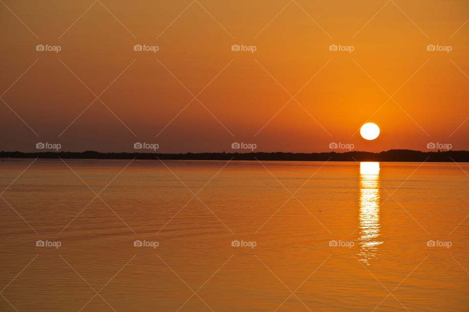 Sunrise at Rio Lagartos