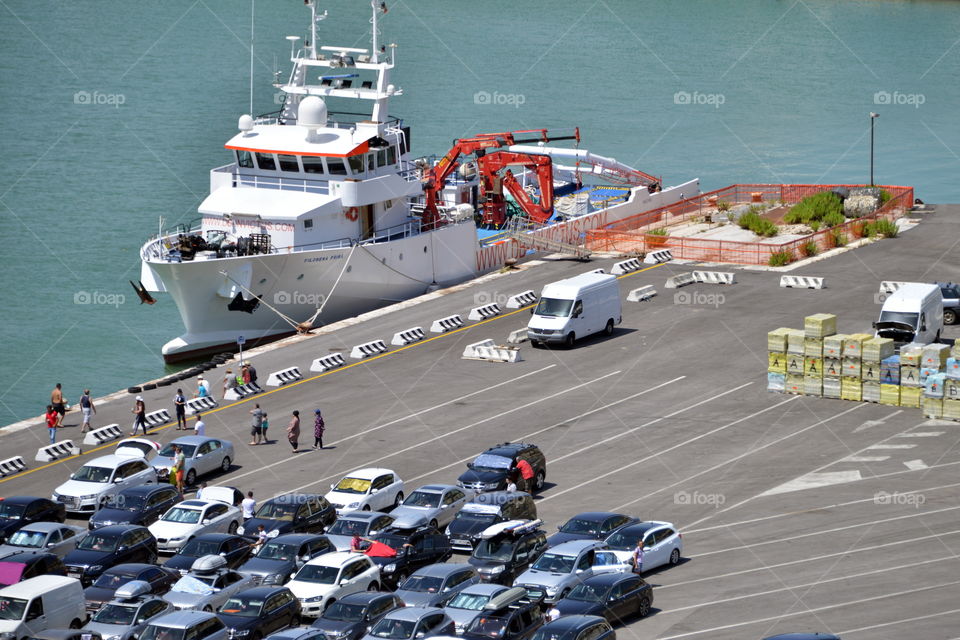 boarding pictures of the port