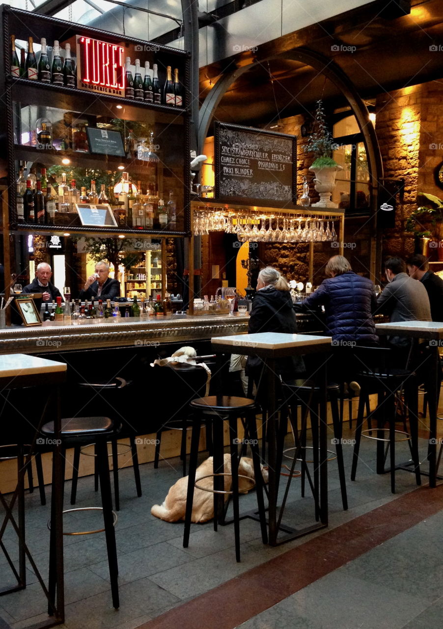 Bar in Stockholm.