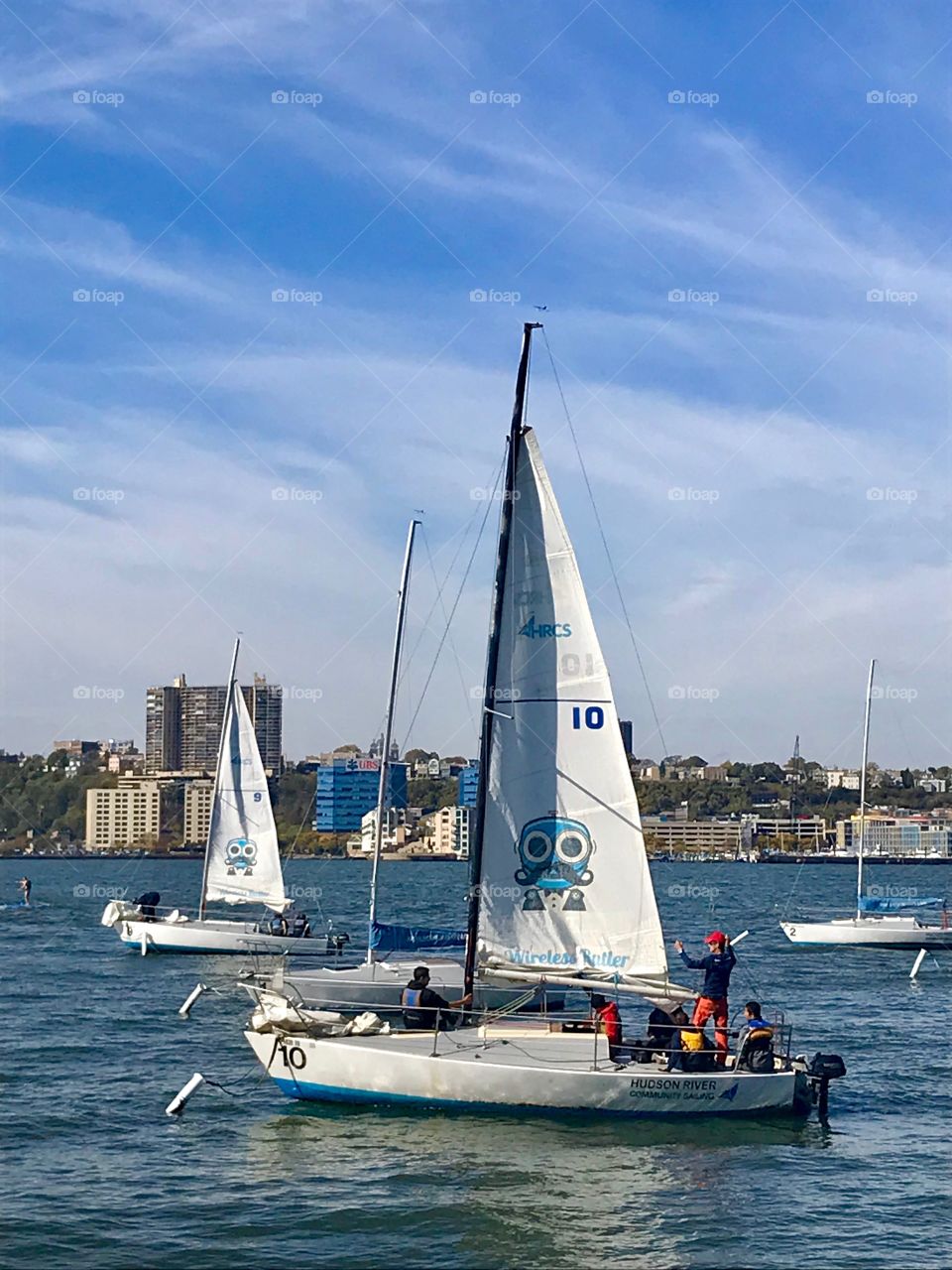 Sailing on Hudson River