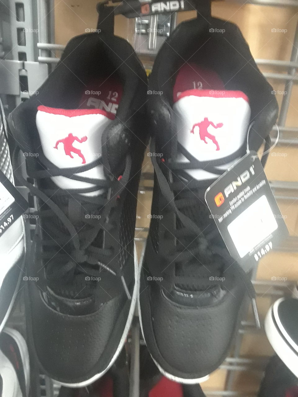 good basketball shoes.cheap price.id rather buy 2 or 3 of these then to have expensive $100 shoes in life.Get buckets out thete.shooting the 3 ball.jordan.$14.97 at Wal-Mart