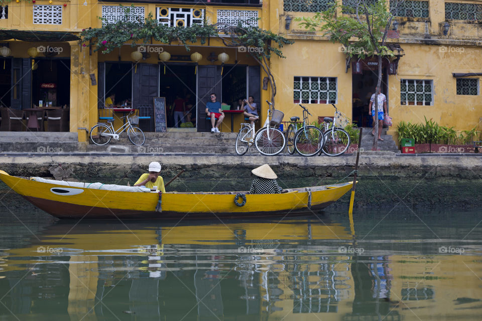 picturesque Hoi An old town in central Vietnam part of UNESCO world heritage