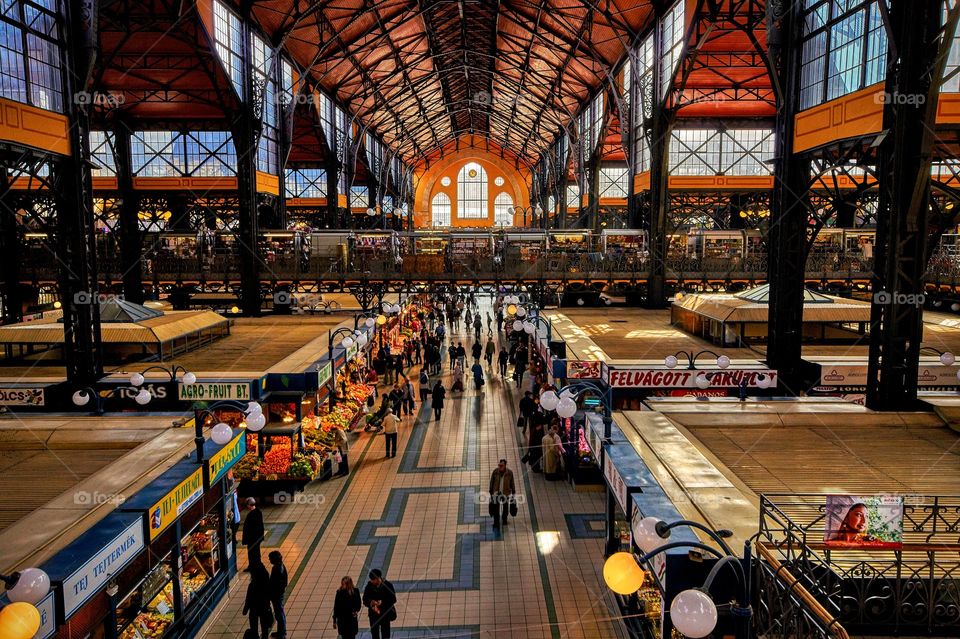 Market hall, Budapest 