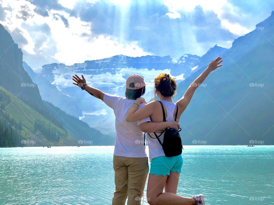 Lake Louise is perfect lake for relaxation ❤️