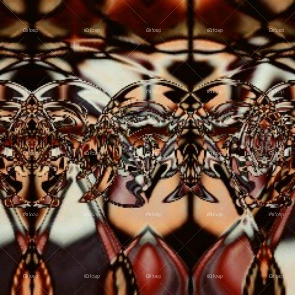 Painting with red color design