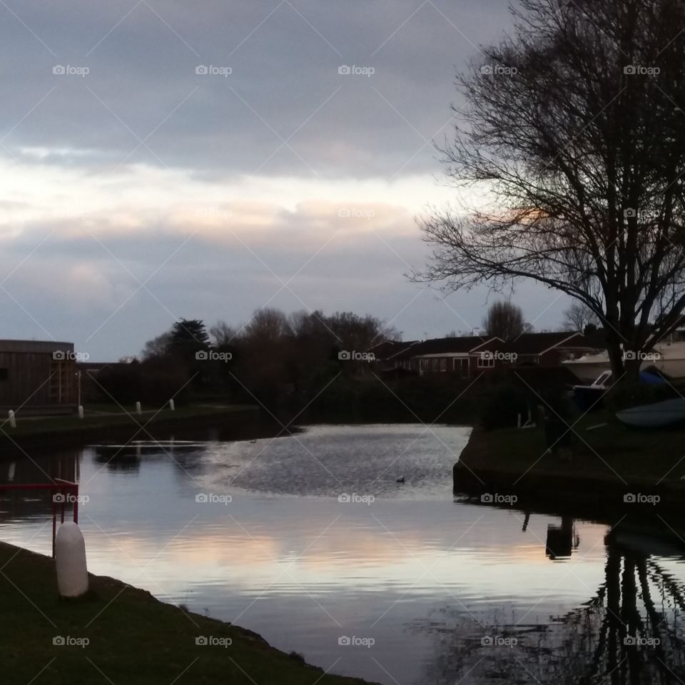 Lake, Reflection, Water, Tree, Landscape