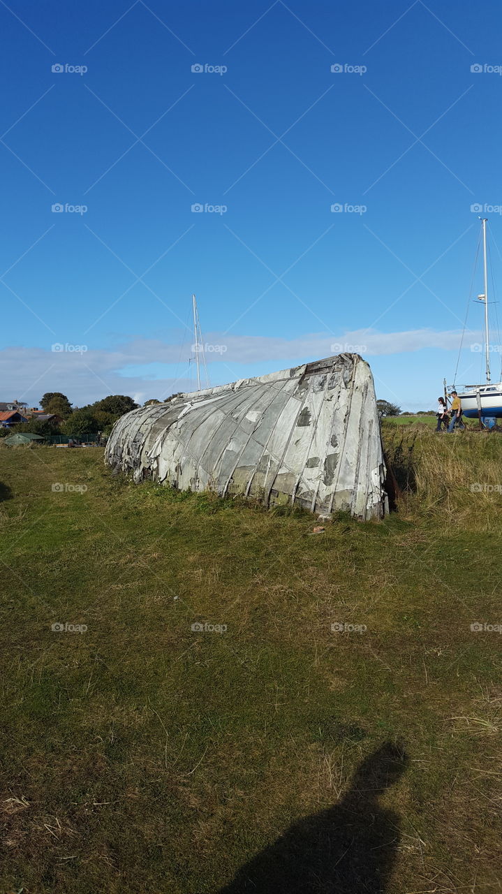 old fishing boats