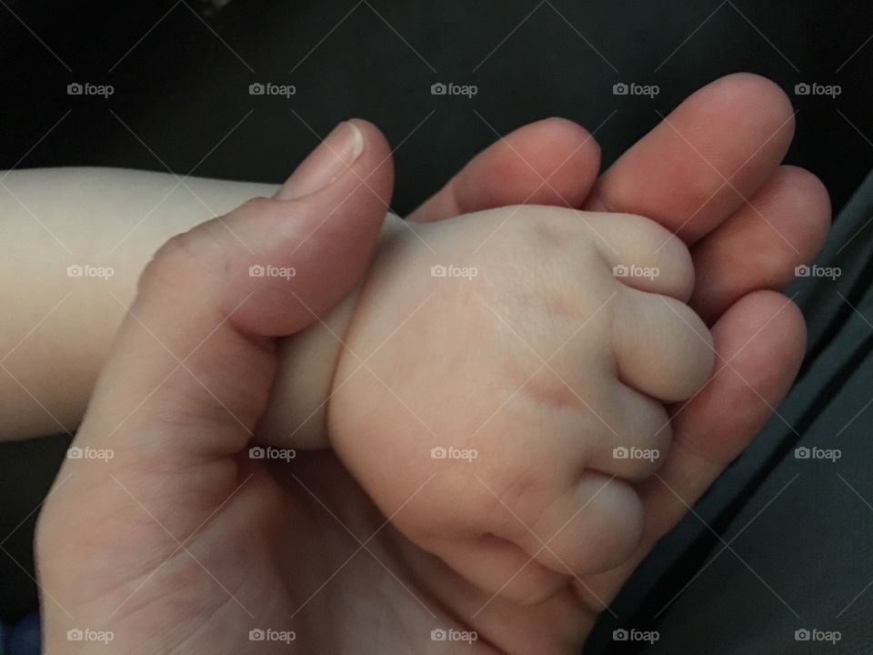 Baby hand 