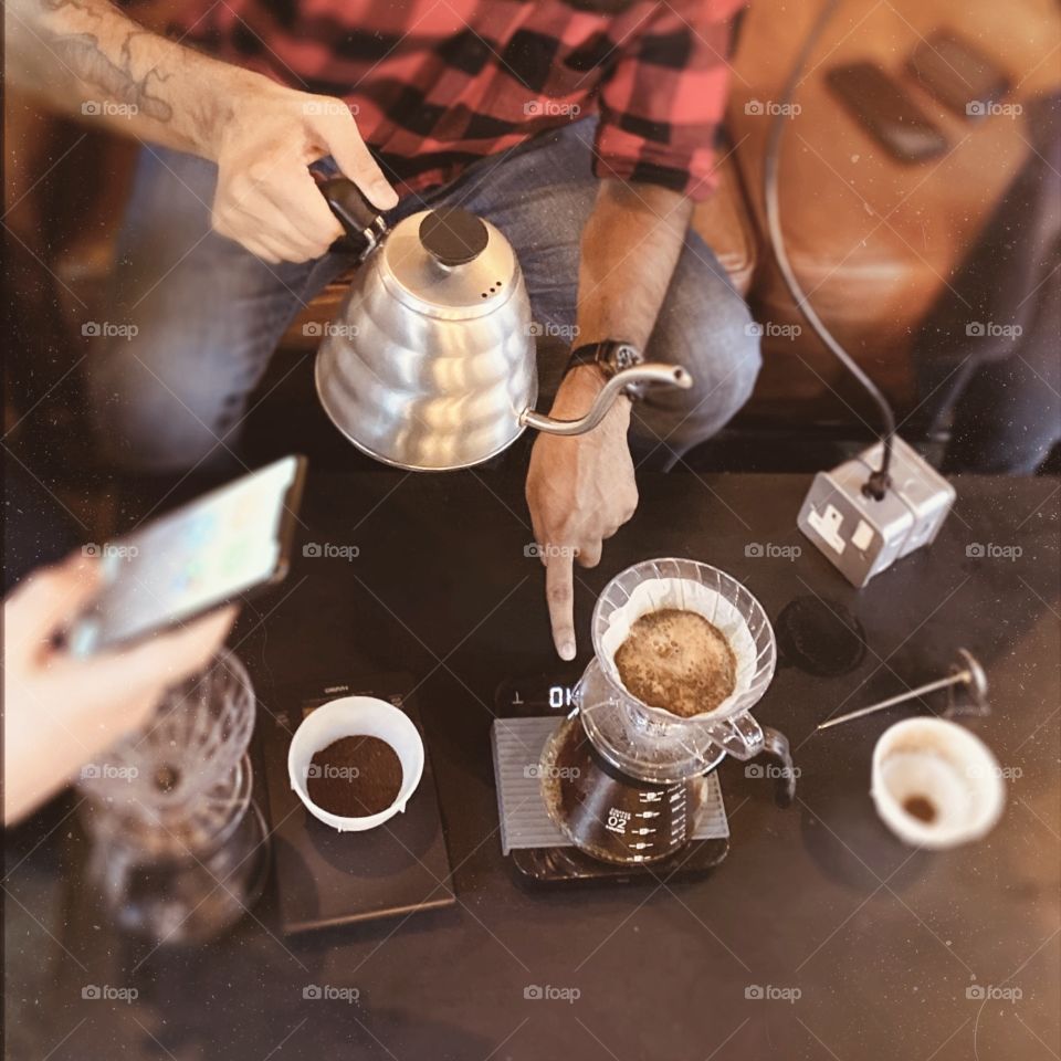 Coffee making 