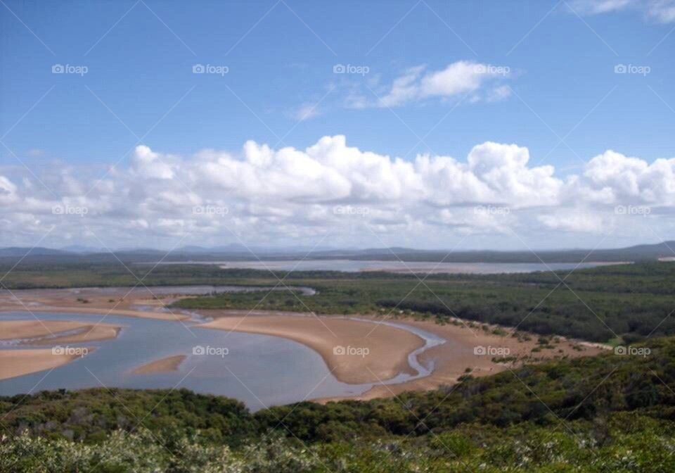 Low Tide Flatland View