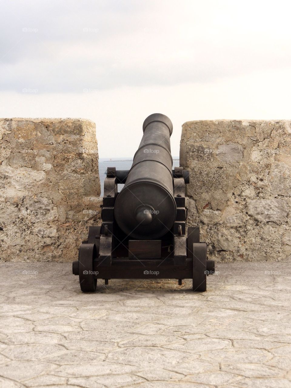 Cannon at a fortress 