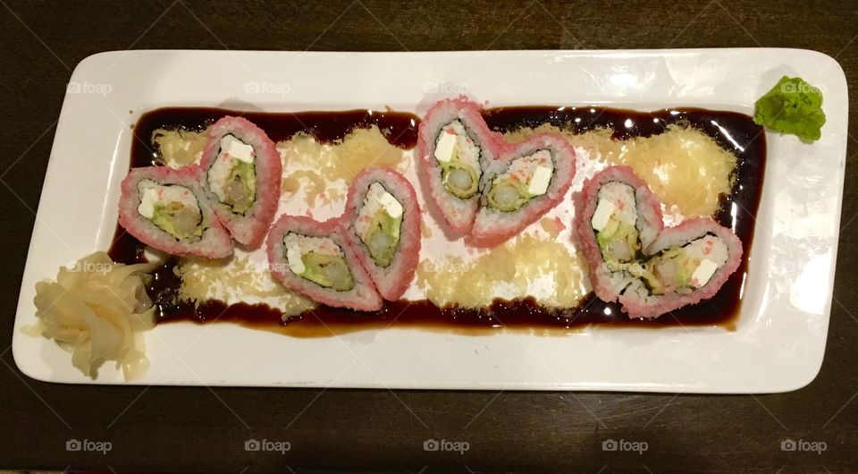 Sweetheart sushi