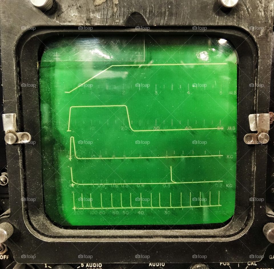 Cold War Era Radar Screen