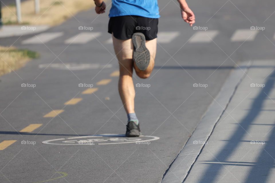 Running on a path