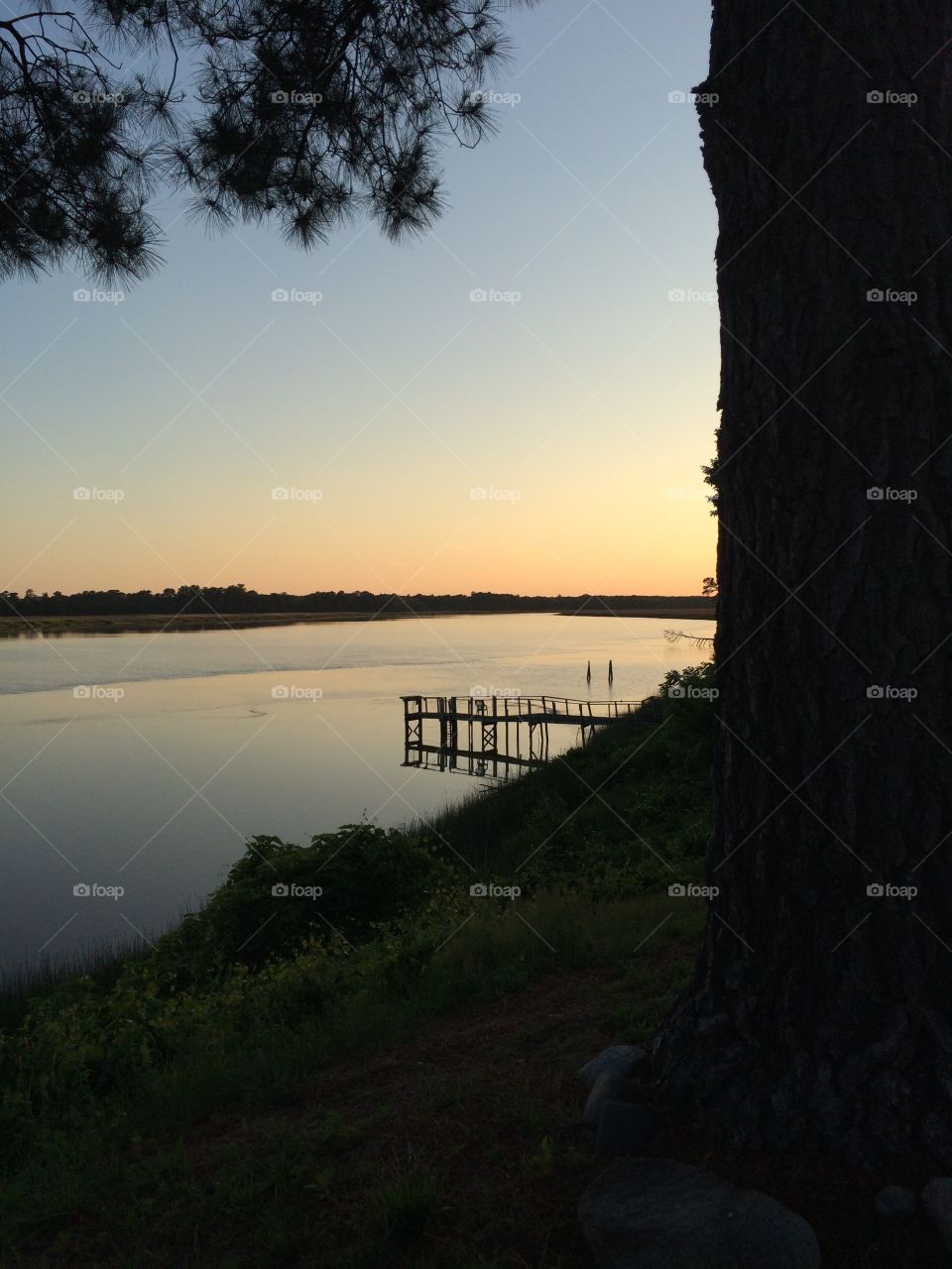 Water, No Person, Landscape, Lake, Tree