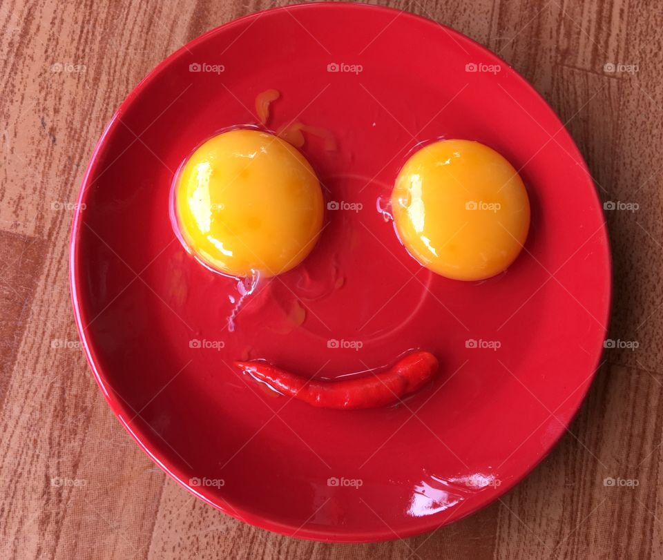 Smiley Eggs