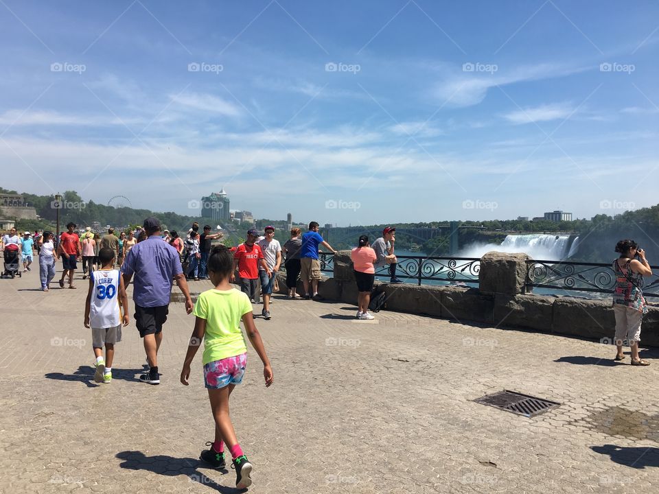 Niagara Falls, Canada - river walk