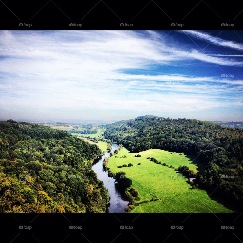 symonds yat herefordshire england countryside england view by Glorialeicesterfan