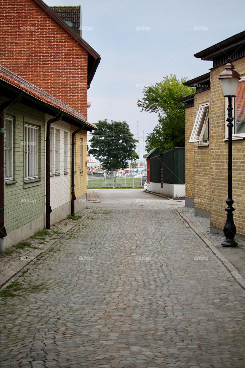 Architecture, No Person, Building, House, Pavement