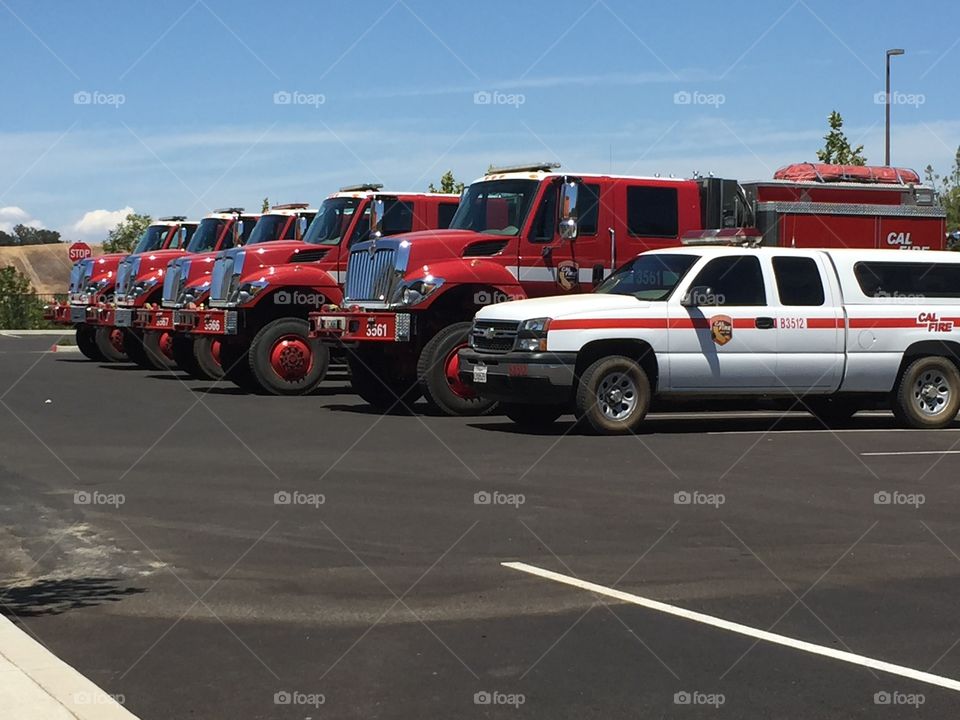 California firefighting . Firefighting equipment for California fires