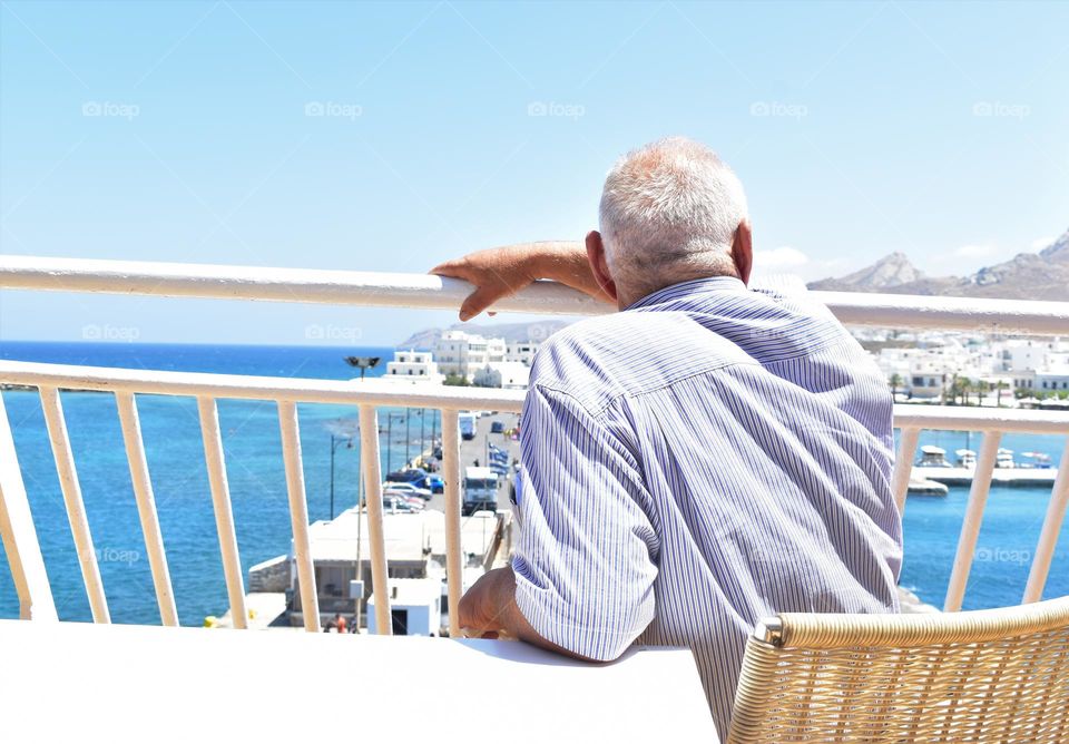 When in Amorgos, Greece