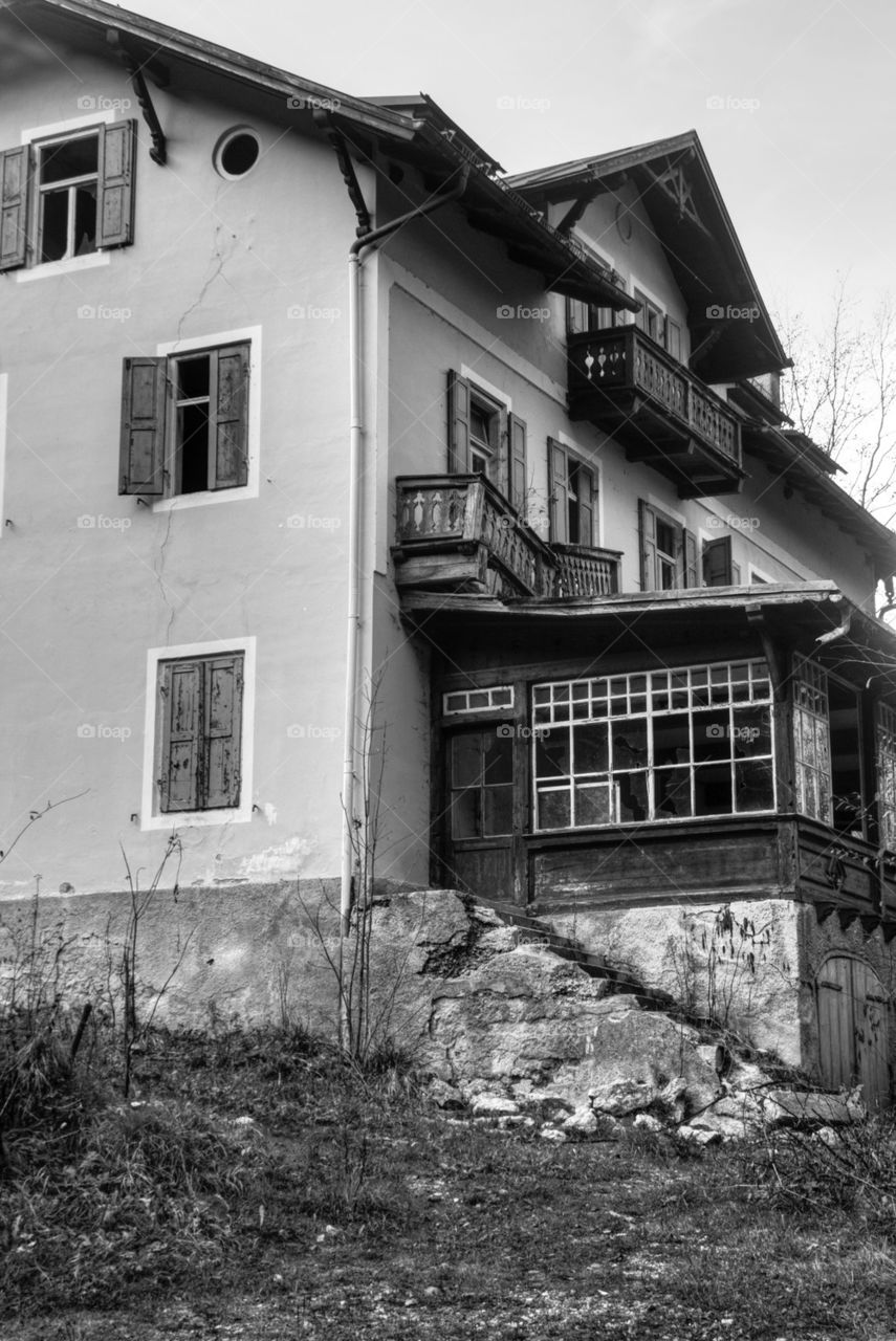 View of old abandoned building