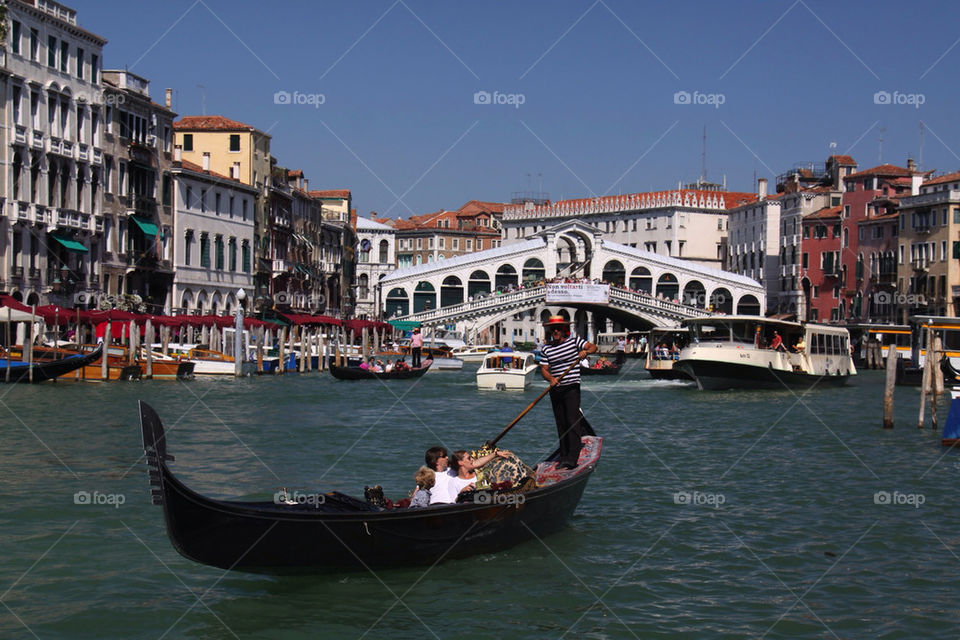 italy bridge venice gondola by zgugz