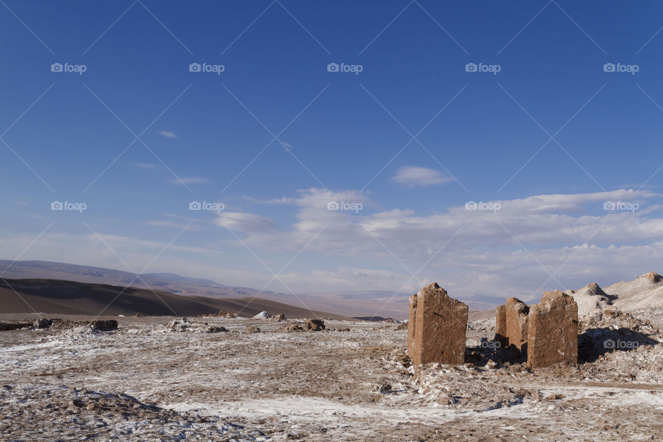 Atacama Desert in Chile.