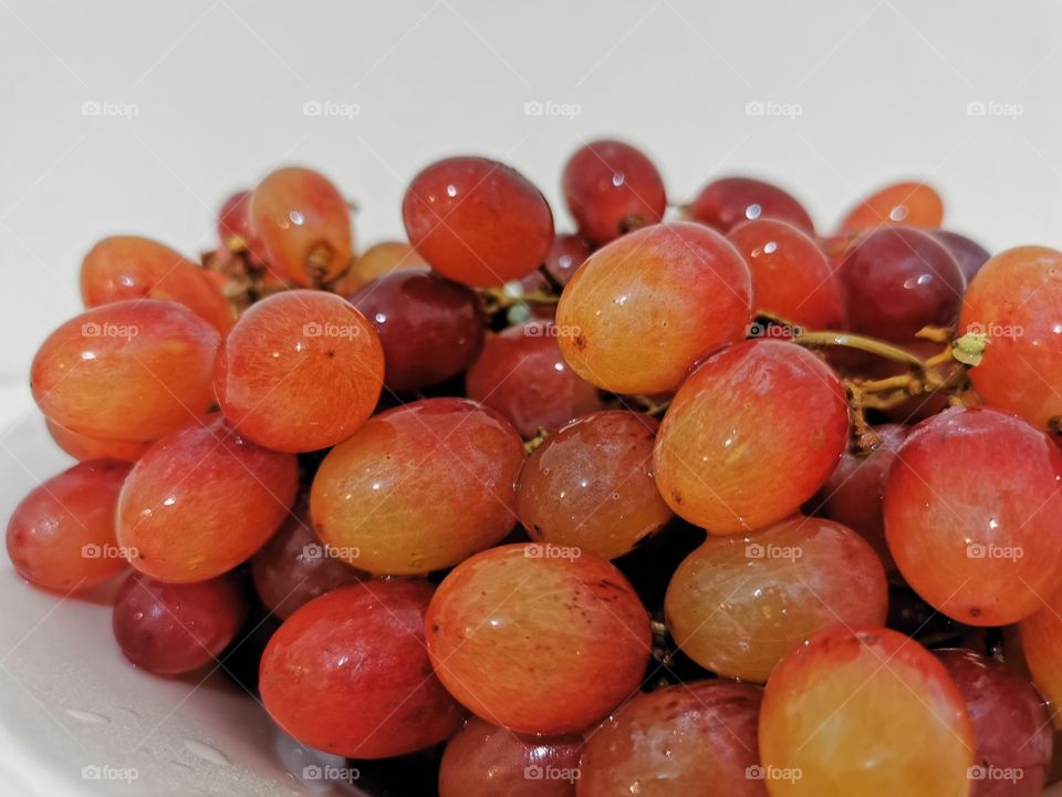 Grapes display