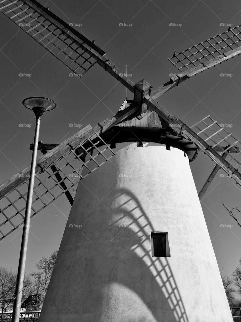 the windmill in Békéscsaba, Hungary