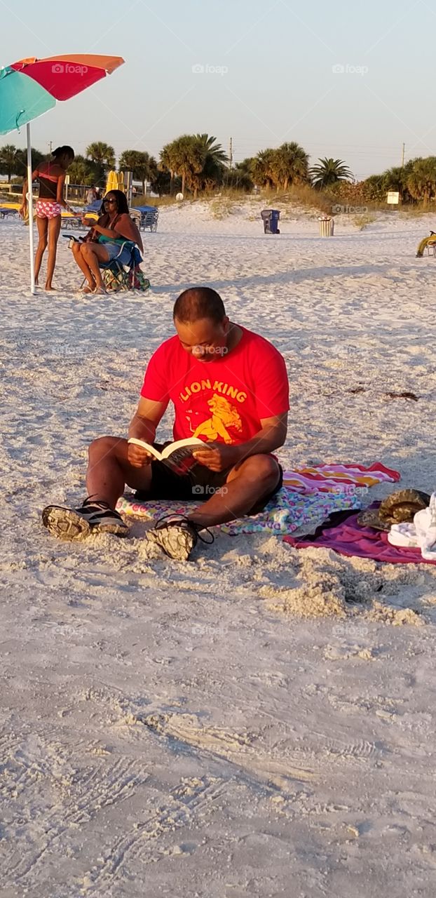 What better place to enjoy a book than at the beach.
