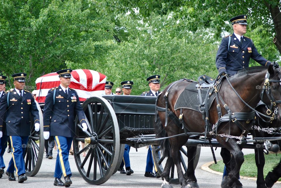 Soldier's funeral