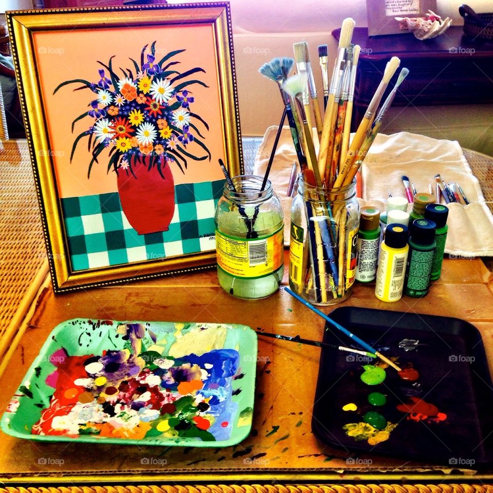 Creating and reusing at the same time. Art