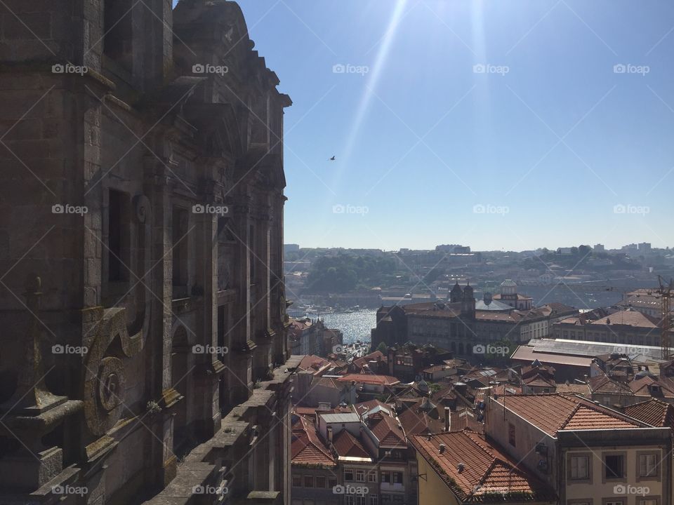 A view on porto from se catedral