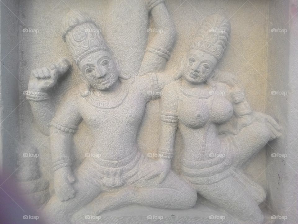 Kamasutra and Khajuraho depicts beautiful sculptures