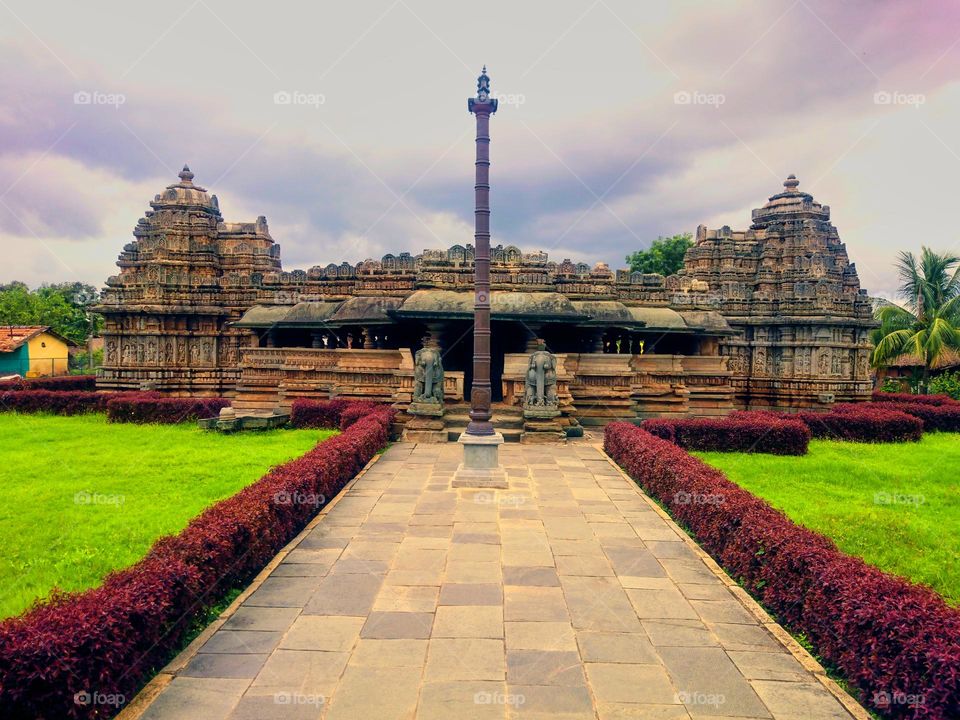 Architecture - Javagal temple  - Hoysala art 