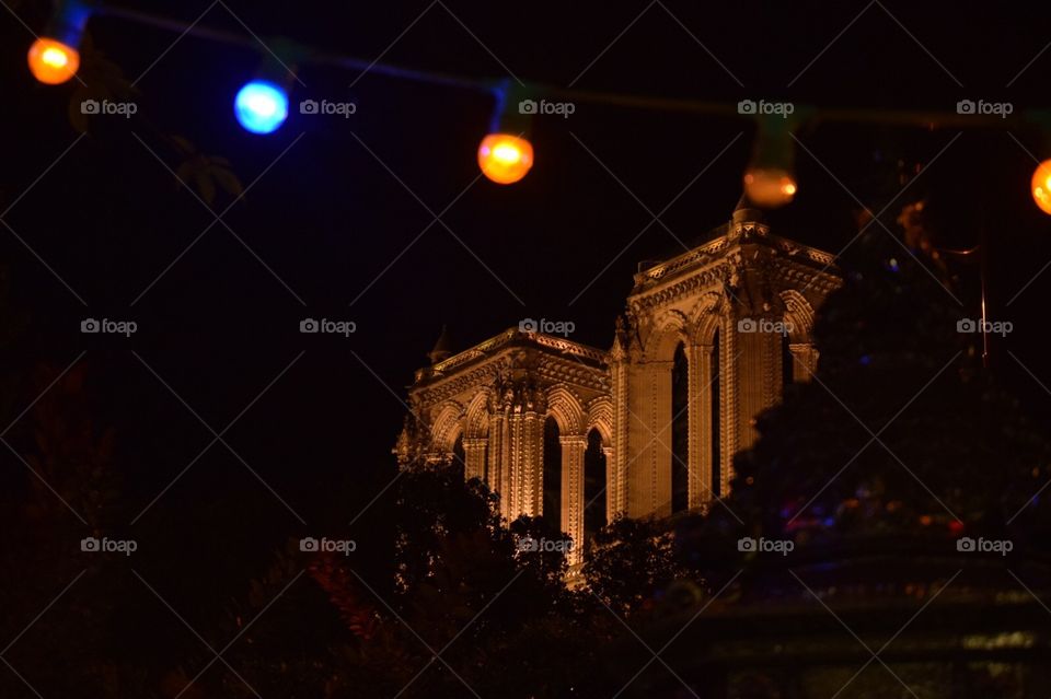 Notre Dame at night
Paris 
France 🇫🇷 