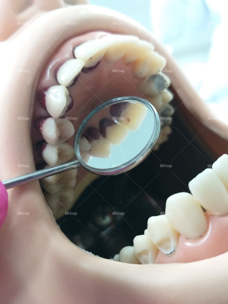 exame em odontologia