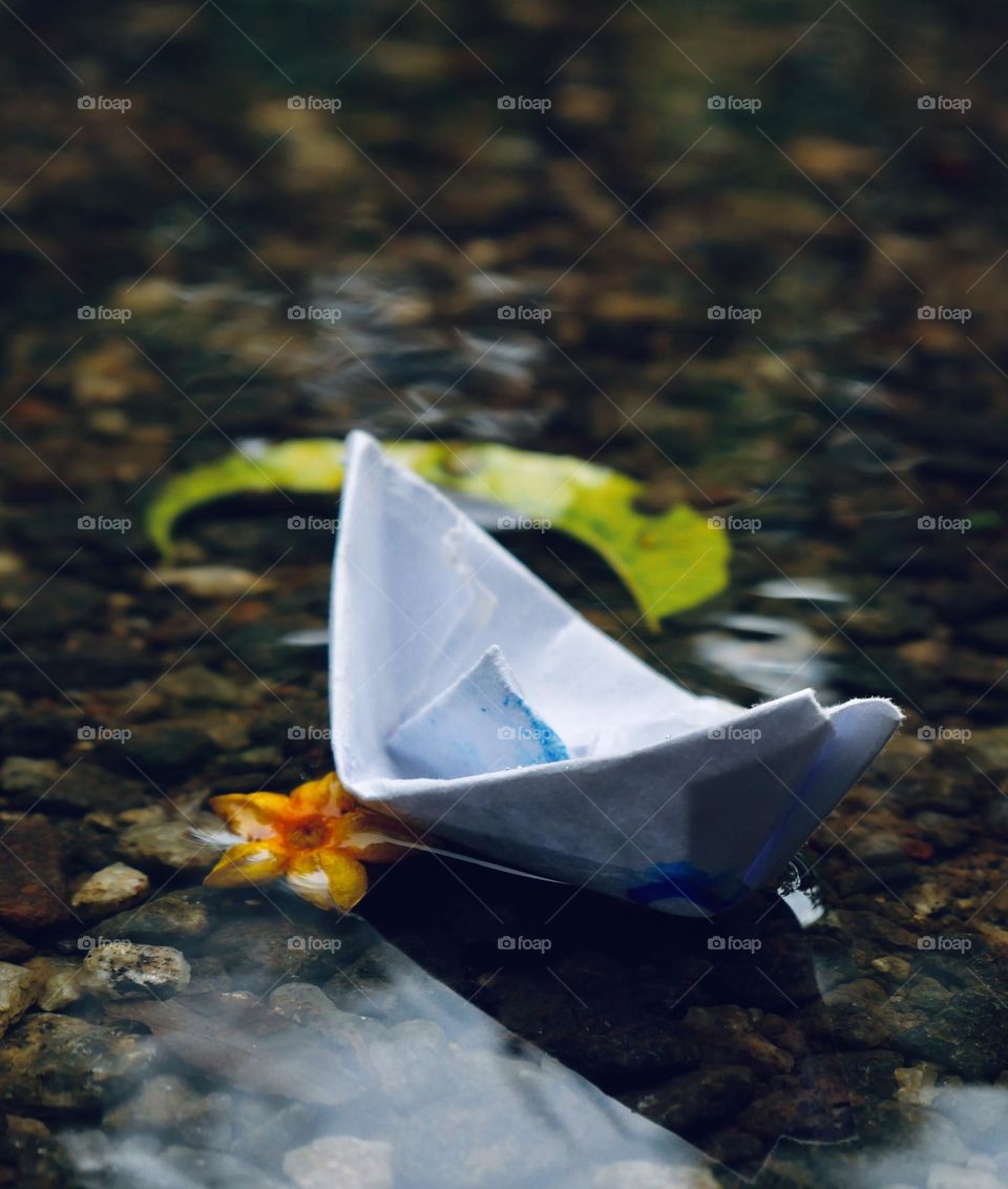 A small paper boat ❤️