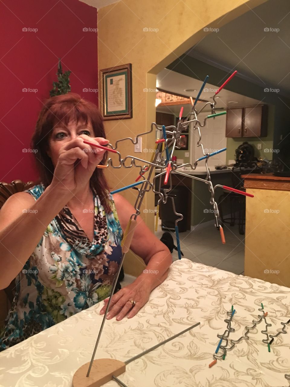 Playing a game Stacables 