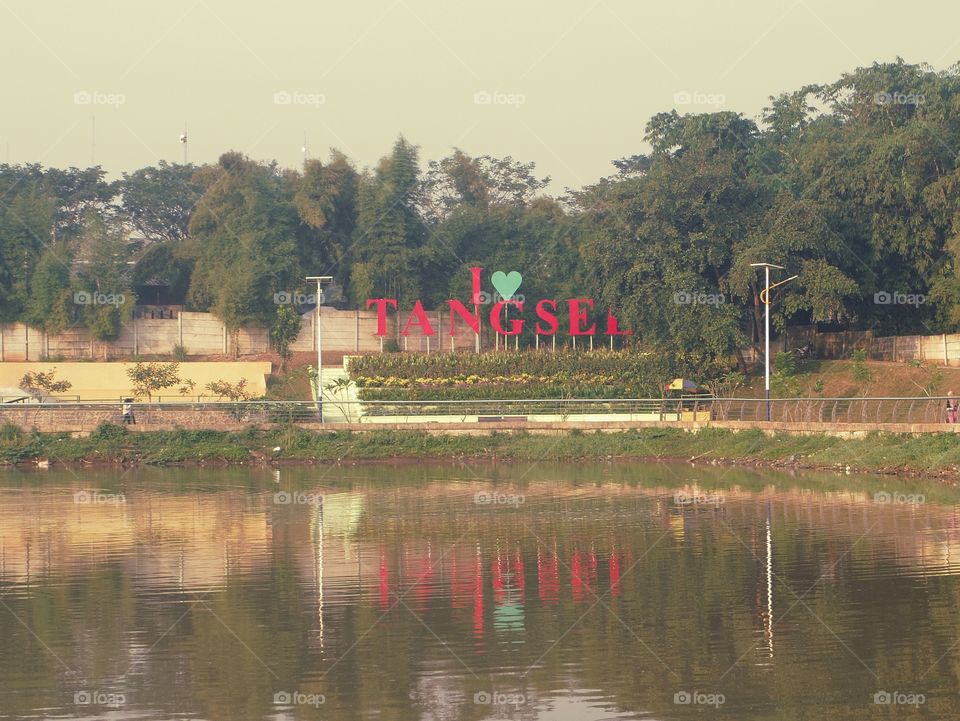 Reflection on the lake