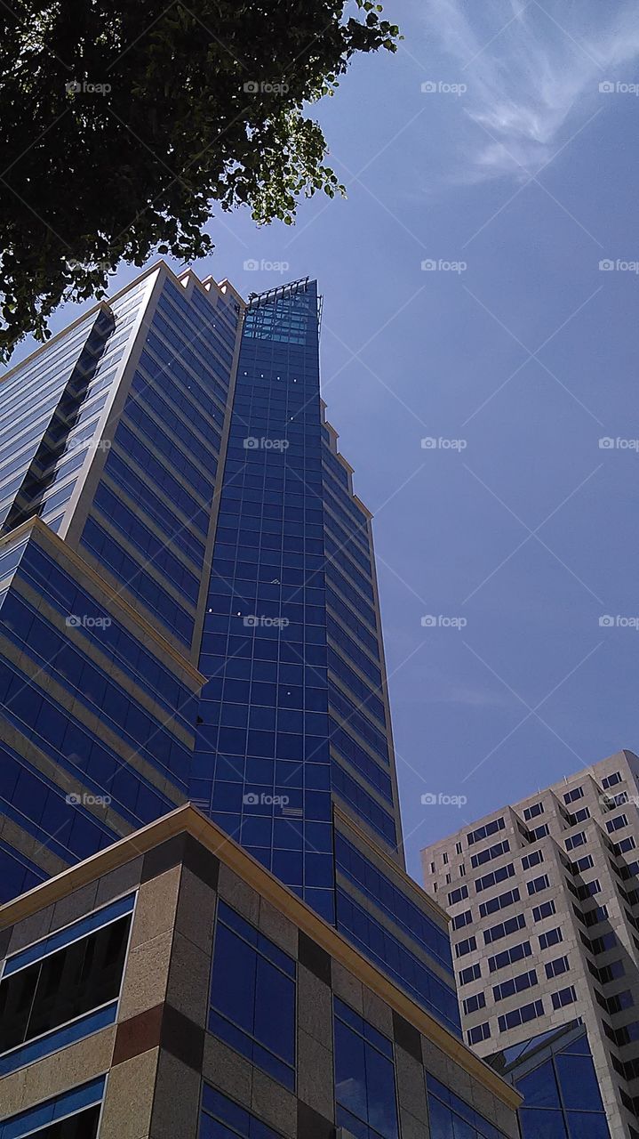 Tower blue. Out for a bike ride