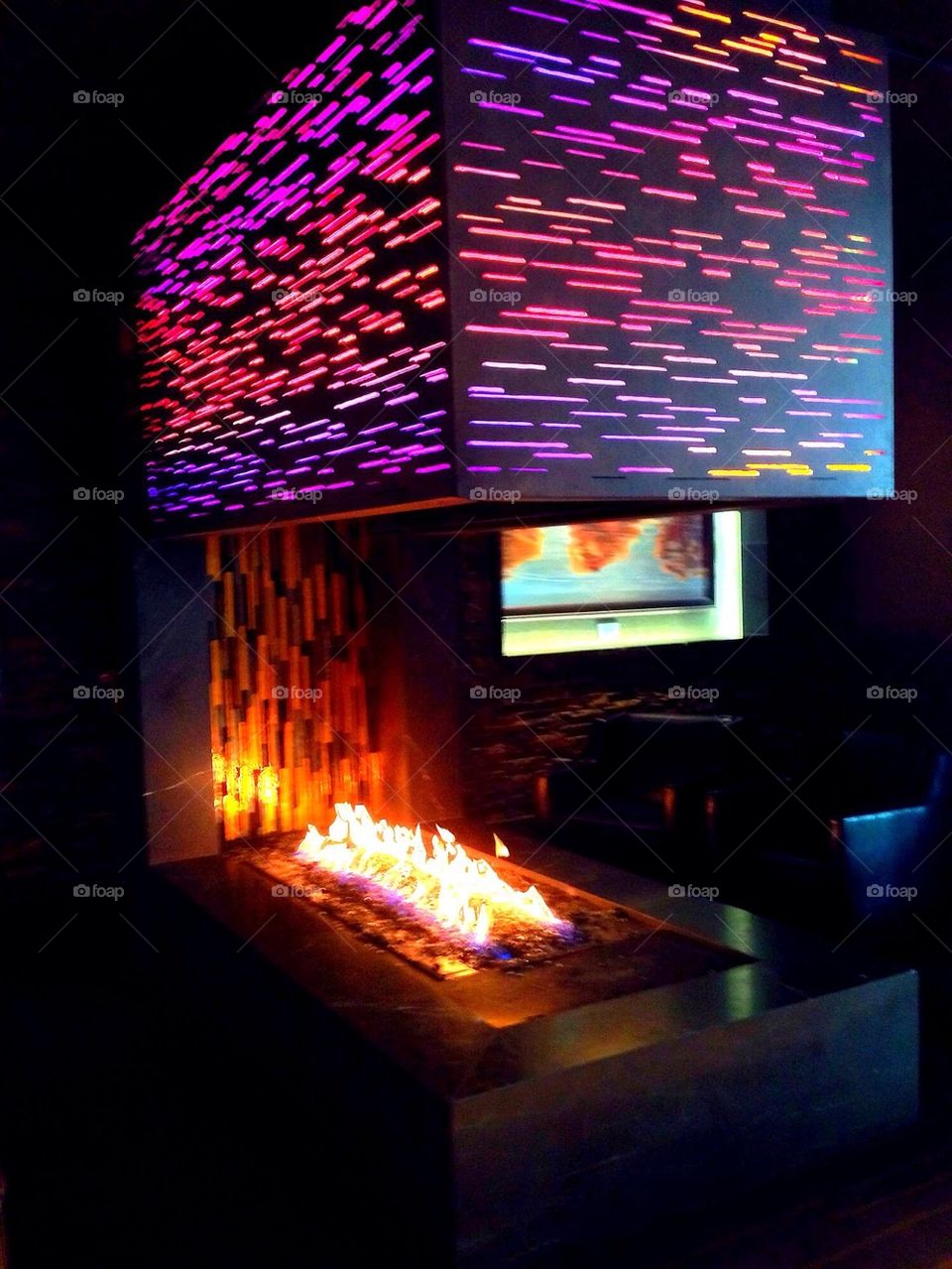Funky Fireplace