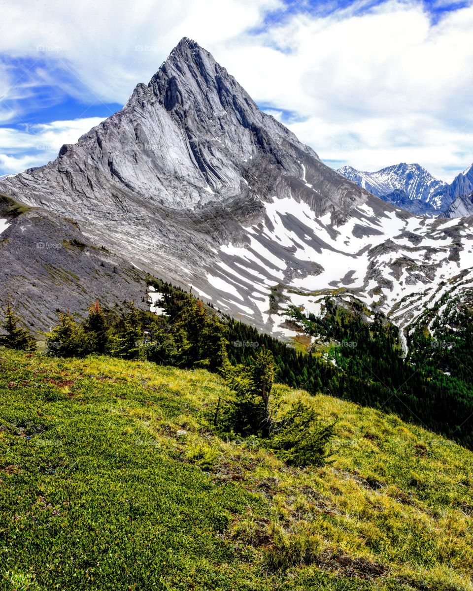 Mountain, Landscape, Nature, Mountain Peak, Snow