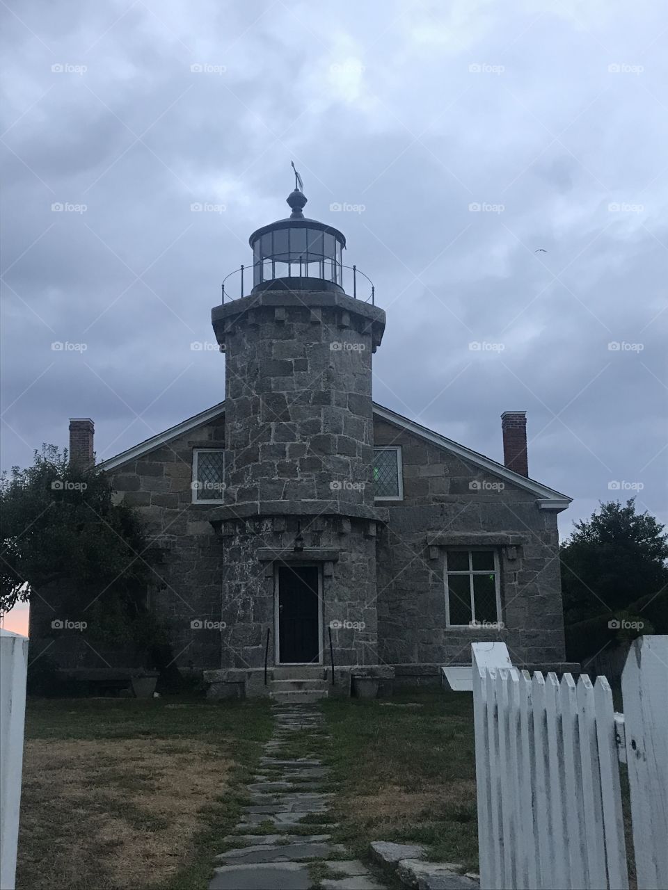 How I dream of living in a lighthouse with a white picket fence 