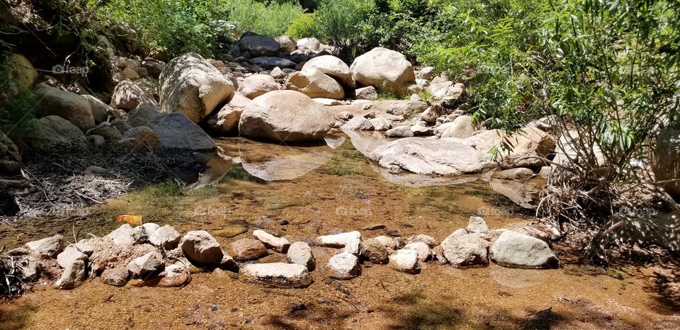 Colorado Spring stream water