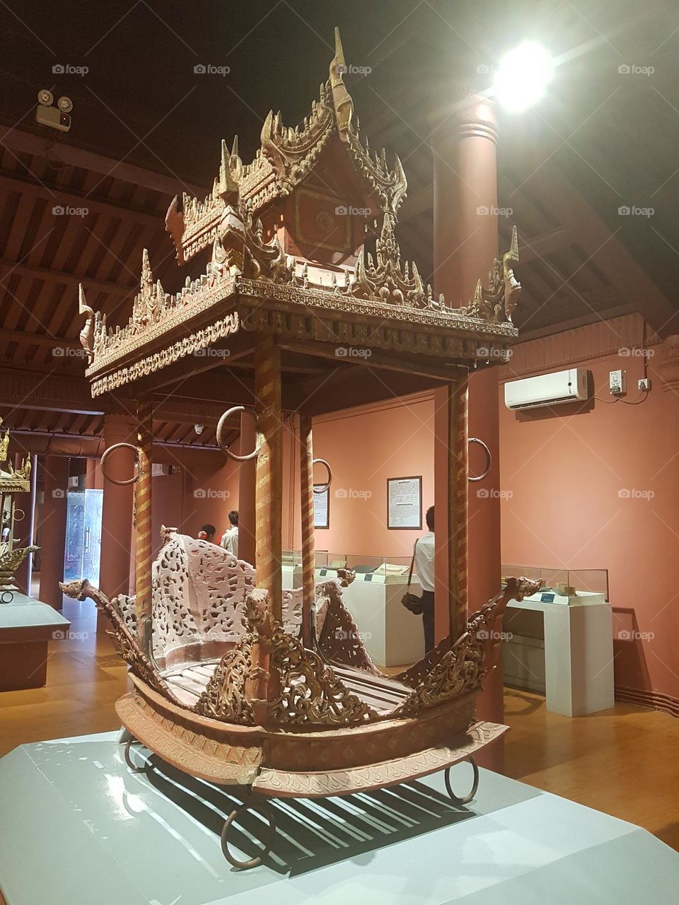 Stroll around the Royal Palace in Mandalay