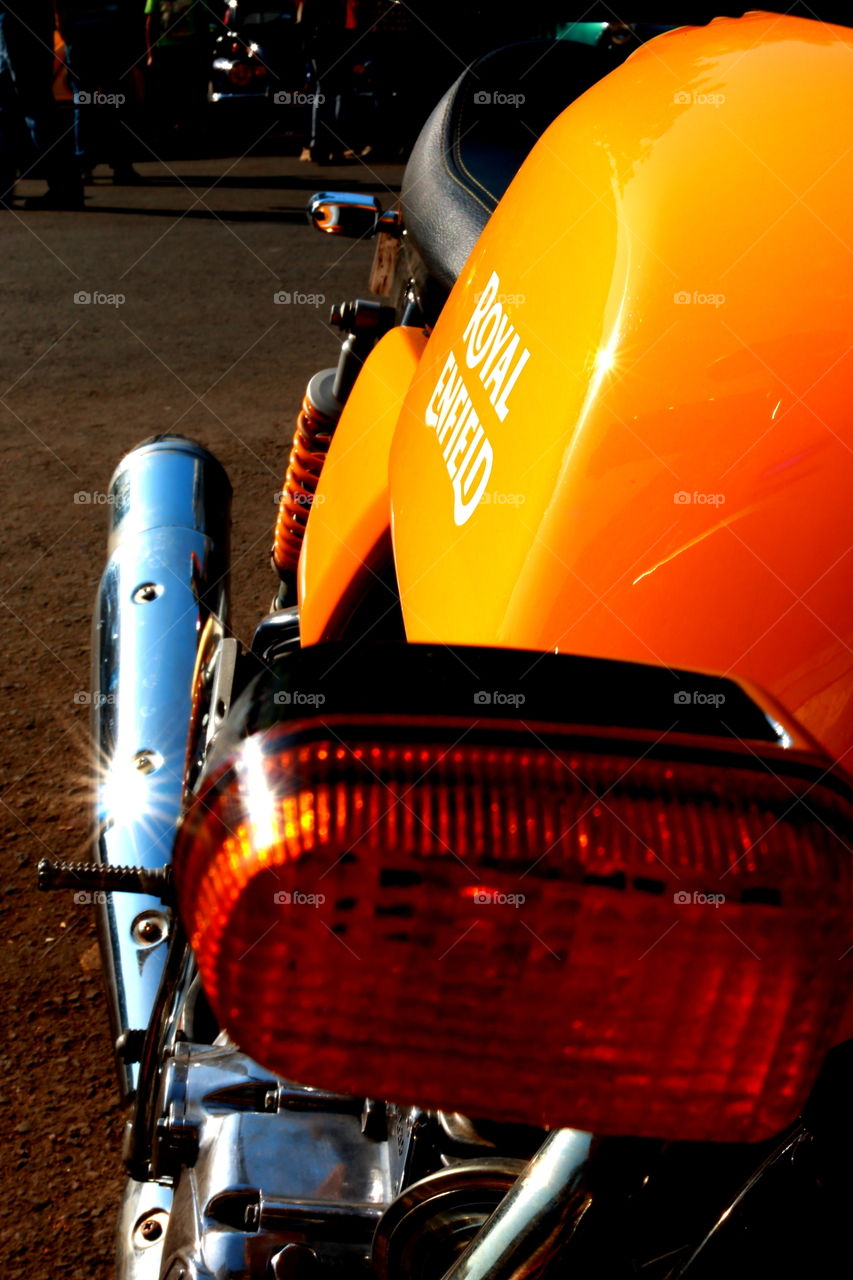 The classic Royal Enfield