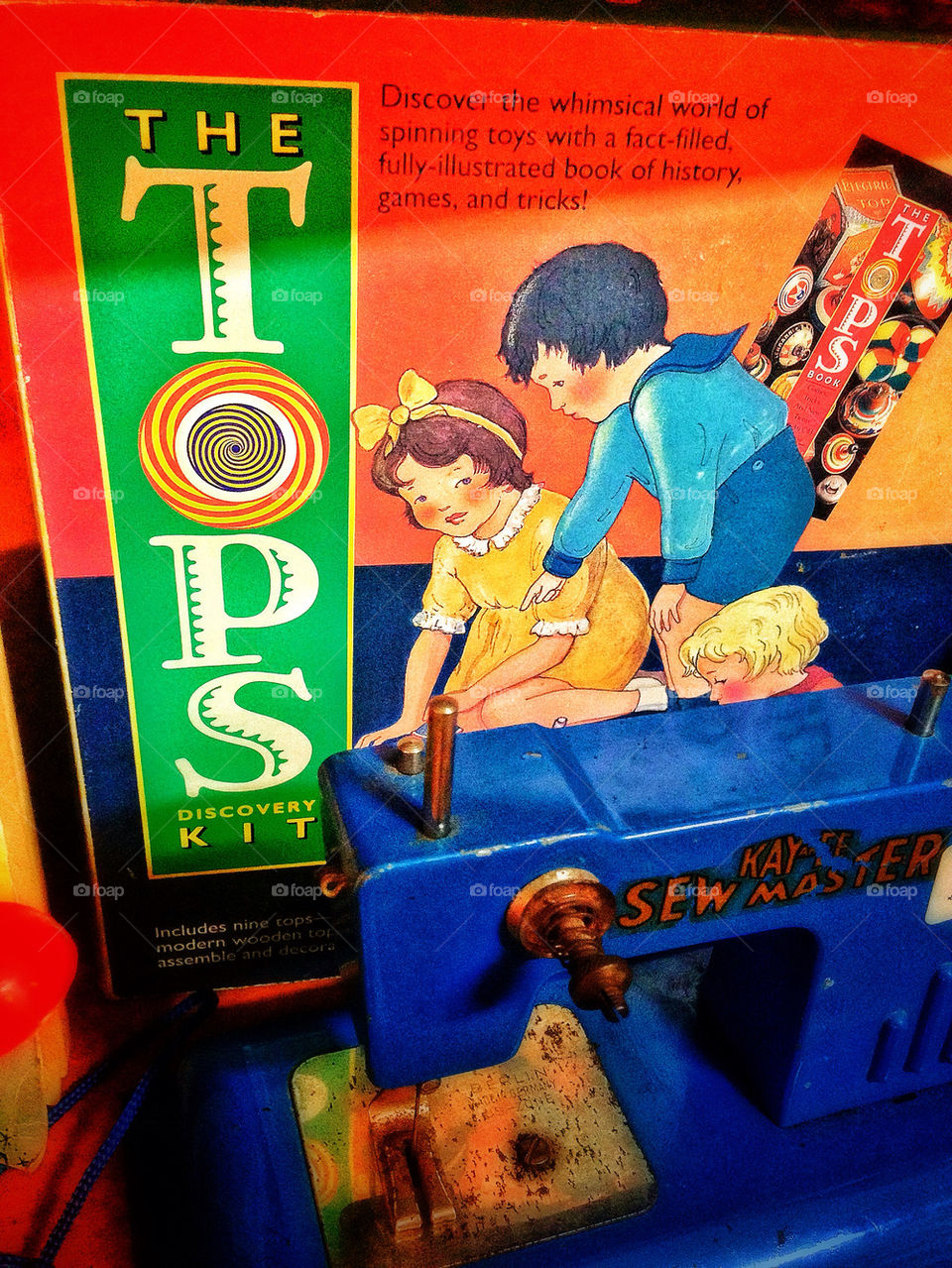 Antique childrens toys and games